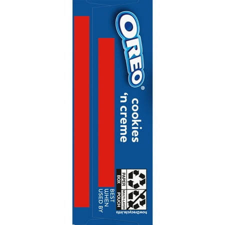 (4 pack) (4 Pack) Jell-O Instant Oreo Cookies 'n Cream Pudding & Pie Filling, 4.2 oz Box