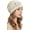 Beige, variant on Crochet Hat for Women Cotton Slouchy Beanie Knitted Handmade Skull Cap for Summer Travel Daily Wear