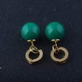 thumbnail image 2 of Goku Black Earring Zamasu Agate Drop Earrings 1 Pair, 2 of 2