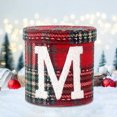 Fufafayo Clearance New Candy Jar Christmas 26 Letter Snowflake