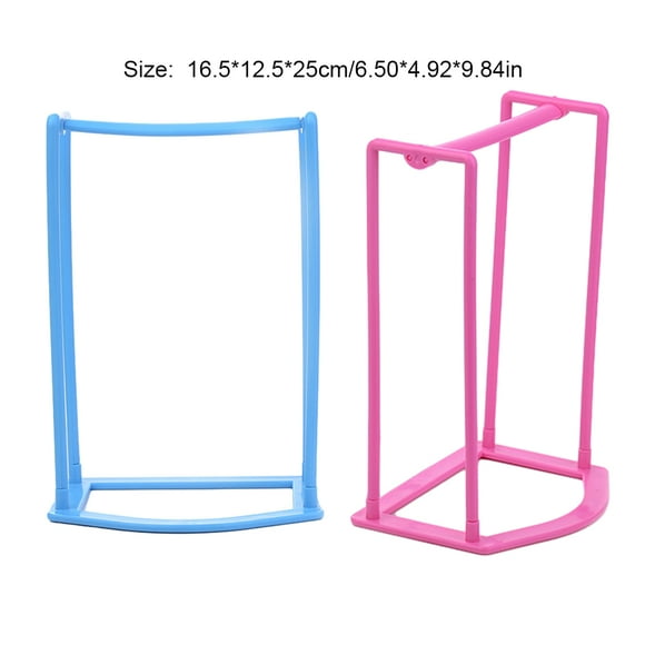 Goriertaly Practical Holder For Clothes Hangers Space Saving Hanger Stacker Stand Stablely green 1Set