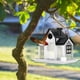 thumbnail image 1 of Fiudx Comedero Metálico para Pájaros, Elegante Comedero de Hierro para Colibríes, Luz Solar para Jardín, Diseño Resistente a La Intemperie, Comedero para Exteriores, Ideal para Los Amantes de Las Ave, 1 of 6