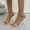 White, variant on Gspmoly Womens Slide, Women'S Transparent One-Strap High Heels - Nude Fashion Casual Open-Toe Mule Slippers with 8Cm Heel for Spring & Summer, Size 35-43 Eu/Us/Uk Womens Slippers
