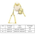 thumbnail image 3 of Pet Harness Leash Set Plaid Escape Proof Puppy Walking Leash Dog Leash with Bag, 3 of 10