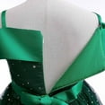 thumbnail image 6 of Gelikeya Elegant Sequin Formal Dress for Toddler Girls Bithday Dress Glitter Princess Tutu Dress Short Sleeve Party Prom Gown(Toddlers, Z08-Green, 6-7 Years), 6 of 6