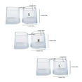 thumbnail image 2 of 12 Paires de Coussinets de Protection de Talon Transparents Antidérapants, 2 of 4