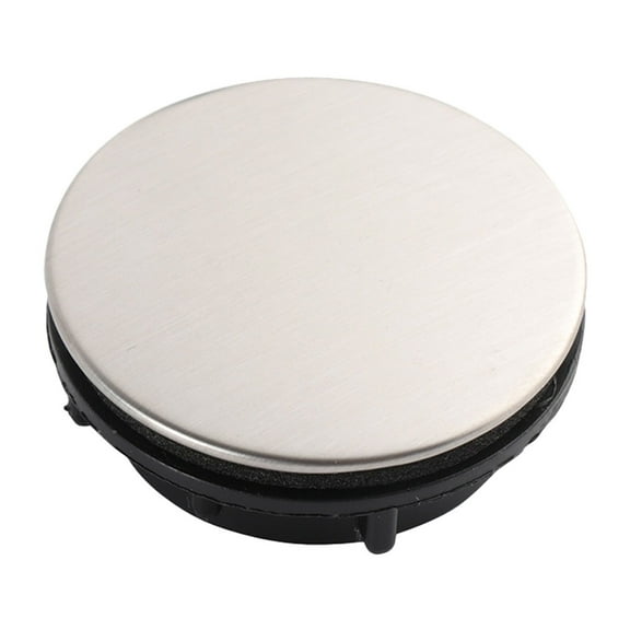 MLINS Sink Hole Cover Steel Faucet Hole Plug Sink Caps Sink Tap Hole Plug Metal Plug Sealing Bathroom Sink Cover For Counter Space