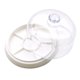 thumbnail image 5 of Caja de almacenamiento de piezas de reloj Herramientas de reloj Contenedor de componentes de tornillo Herramientas de reparación Inicio blanco, 5 of 9