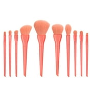Make Up Foundation Eyebrow Eyeliner Blush Cosmetic Concealer Brushes 10PCS