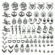 thumbnail image 1 of Mezcla de 80 accesorios de Halloween, colgante de calabaza, calavera, murciélago, bruja, accesorios, material para aretes, 1 of 5