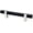 Matte Black / Brushed Nickel, variant on Berenson 5091-4055-P Rivet Rebel 3-3/4" (96Mm) Center To Center Modern Industrial Square