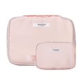 thumbnail image 2 of Bolsa de maquillaje Set Bolsa de cosméticos Bolsas de maquillaje para mujeres con leche animal de vaca Mini estilo lindo Bolsa de cosméticos de viaje Set Bolsas de viaje, 2 of 5