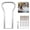 37.4*19.7 inch, variant on Rust-Proof Aluminum Pool Handrail with Base Plate, Heavy Duty Safety Grab Rail, 24 x 19.7 Inches, Easy Install for Pools & Decks, 42.1 x 19.7 Inches