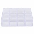 thumbnail image 1 of Caja contenedora de plástico transparente para almacenamiento de aperitivos y dulces, 12 Uds., para fiesta de boda, 1 of 8