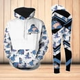 thumbnail image 5 of 2024 ángulo 3D sudadera con capucha conjunto de mujeres pantalones de yoga deportes yoga sudadera con capucha polainas moda ropa deportiva mujer ropa Y2K, 5 of 5