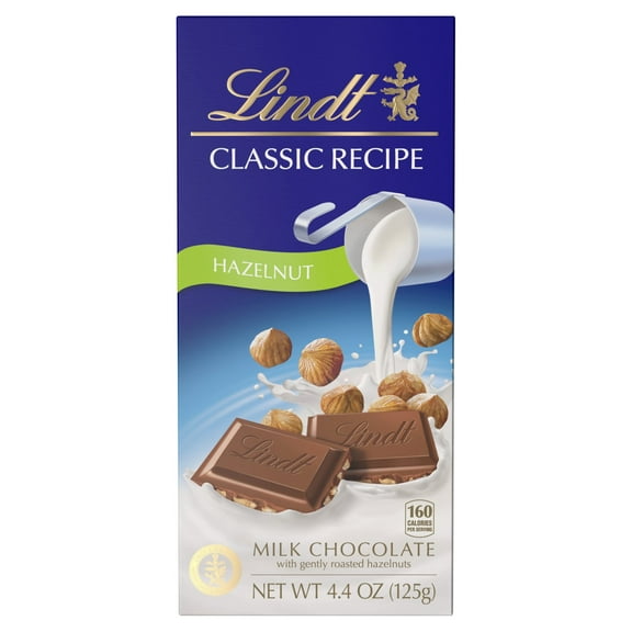 2 Pack - Lindt Classic Recipe Milk Chocolate Hazelnut - 4.4 Oz Package May Vary