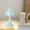 Blue_Free Size, variant on Gnmfd USB Rechargeable LED Table Lamp Mini Bedside Light Vintage Ornament Soft Warm Glow Night Lights Plug Into Wall for Bedroom Living Room Dorm Home Decorations Fairy Lights for Room Christmas