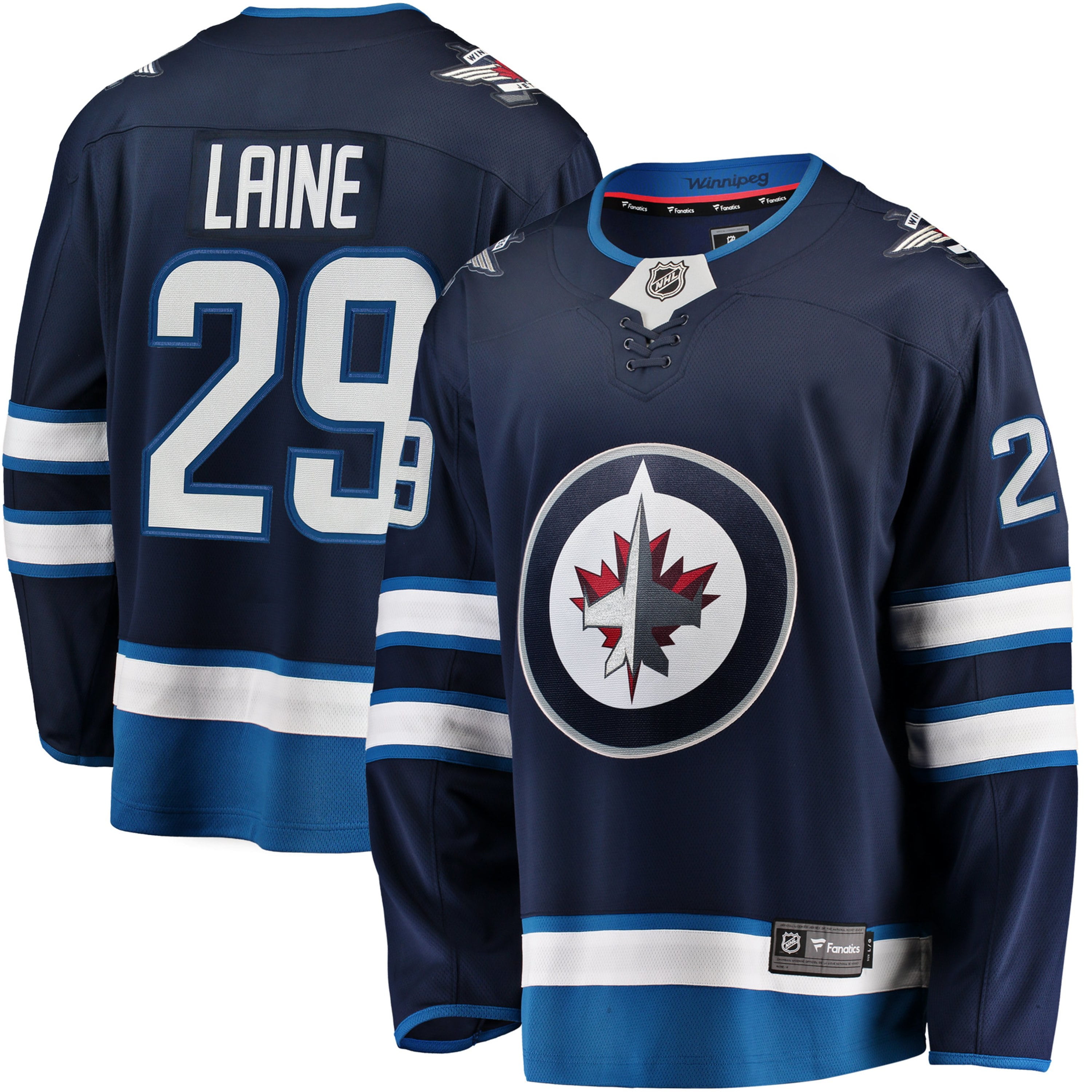 Patrik Laine Winnipeg Jets NHL Fanatics 