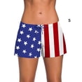 thumbnail image 2 of Traje de Baño Naiovety Ajustable Sólido Pantalones Cortos Suaves Bandera Nacional S, 2 of 6