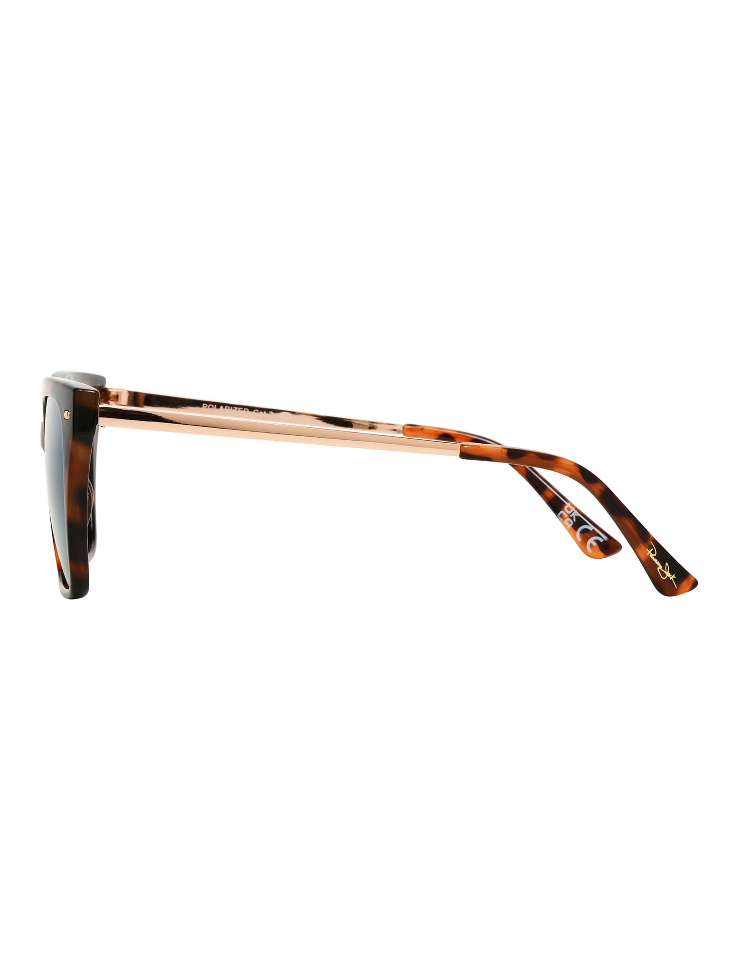 Panama Jack Tortoiseshell Square Polarized Sunglasses