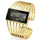 thumbnail image 3 of Reloj de pulsera de moda hueco Reloj de cuarzo Temperamento versátil Reloj de pulsera para mujer Superficie blanca plateada oso de fresa Electrónica, 3 of 6