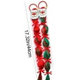 thumbnail image 3 of Christmas Braided Wig with Bow-Ties and High Ponytail Hair Ties - Polyester, Elastic, Reusable, Easy Wear, Non-Slip Hair Accessory for Holiday Parties & Photo Props, 3 of 6