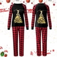 thumbnail image 1 of Conjunto de pijamas navideños familiares con ciervos, madre, niños, adultos, bebés, conjuntos familiares a juego para Navidad 2023, pijamas navideños, ropa familiar, regalo, 1 of 4