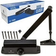 thumbnail image 5 of Fortstrong - Door Closer FS-1306LITE Adjustable Closers for Children & Women Silver, Alloy Steel - Box, 5 of 8