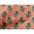 thumbnail image 4 of oneOone Cotton Poplin Fabric Leaves & Floral Block Decor Fabric Printed BTY 56 Inch Wide, 4 of 5