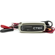CTEK 40-206 MXS 5.0-12 Volt Battery Charger and Maintainer with 56-915 Black Bumper Accessory