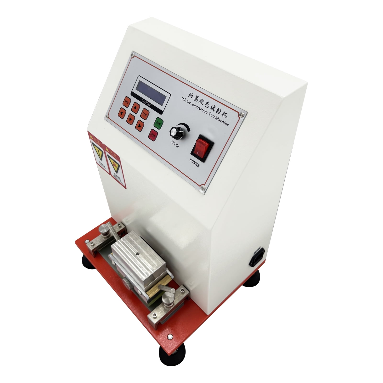 Printing Ink Abraser Friction Testing Machine Ink Rub Tester Ink Abrasion Decolorizing Test Machine 110V