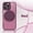 Red, variant on for iPhone 11 Pro Case, Compatible with Magsafe with 360° Rotatable Magnetic Stand Ring Holder, Translucent Matte Back TPU Bumper Magnetic Phone Case Cover for iPhone 11 Pro, Pink