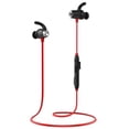 thumbnail image 1 of Auriculares intrauditivos deportivos estéreo inalámbricos magnéticos con micrófono HD dodocool DA109/Rojo, 1 of 7