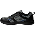 thumbnail image 2 of Pyramid Men's Path Lite Hybrid Mesh Bowling Shoes - Black/Digital Royal Blue, 2 of 4