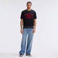 thumbnail image 3 of Fanatics Black Kansas City Chiefs IconicFleece Short Sleeve Sweatshirt, 3 of 7