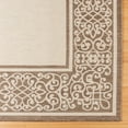 thumbnail image 4 of Gertmenian Paseo Tedo Transitional Damask Sand/Havana Indoor/Outdoor Area Rug, 5x7, 4 of 8