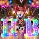 thumbnail image 4 of Luz de Letra Marquee LED Pooqla Colorida con Brillo Plata Z, 4 of 7