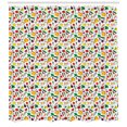 thumbnail image 3 of Ambesonne Colorful Shower Curtain, Vegetarian Food Chilli, 69"Wx84"L, Multicolor, 3 of 3