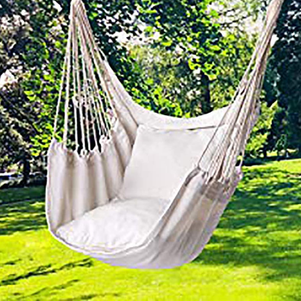 Leisure Swing Hammock Hanging Outdoor Chair Garden Patio Yard 260Lbs Max BR 