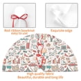 thumbnail image 4 of Lsque Summer Life Print Christmas Tree Skirt, Tree Skirt with Ties or Velcro, Perfect for Holiday Decorations, Halloween, and New Year-48", 4 of 7
