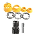 thumbnail image 1 of koolsoo Pipe Threader Set 1/2 in 3/4 in Plumbing Tool Professional Thread Maker Tool With Pipe Threader, 1 of 9