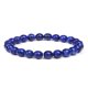 thumbnail image 1 of Xiao Hua Pulsera de cuentas hecha a mano, adecuada tanto para hombres como para mujeres, pulsera de cuentas de piedra de cristal natural de 8 mm (azul oscuro), 1 of 4