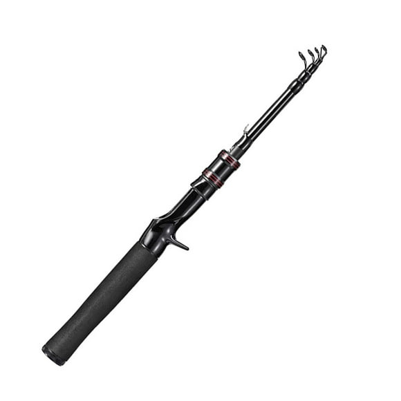 Canne Télescopique 1.5/1.8/2.1M en Fibre de Carbone pour Voyage