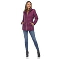 thumbnail image 4 of White Mark Manteau Matelassé pour Femmes, 4 of 6