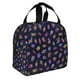 thumbnail image 2 of Easygdp Colorful Insects Bolsa Térmica Premium - Tela Oxford Impermeable, Gran Capacidad, Bolsillo Frontal, Unisex para Trabajo, Escuela, Actividades al Aire Libre y Picnics, 2 of 8