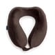 thumbnail image 1 of Almohada de Viaje Brookstone para Cuello con Espuma de Memoria Contorneada Marrón, 1 of 5