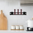 thumbnail image 2 of Estante de pared para especias, organizador, estante de especias, estante de especias montado en la pared para cocina, 2 of 3