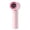 Pink, variant on Digital Display Mini Handheld Fan, 199 Adjustable Speeds Brushless Motor USB Rechargeable Portable Small Fan, High Speed Personal Cooling Device Size for Travel Office Activities, 7*2in, White