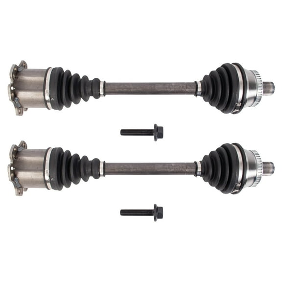 TRQ Front CV Axle Assembly Set Fits 2002-2009 Audi A4 CSA32600