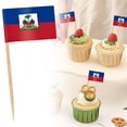thumbnail image 1 of Country Flag Toothpicks | Cake And Burger Decorative Sticks | Flags For Themed Meals, 1 of 5
